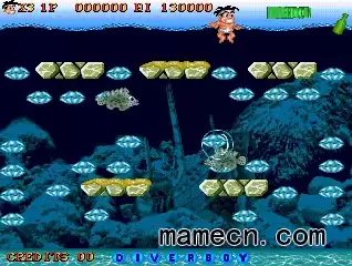 街机游戏 Diver boy