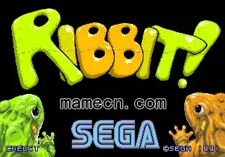 街机游戏 ribbit 蛤蟆园