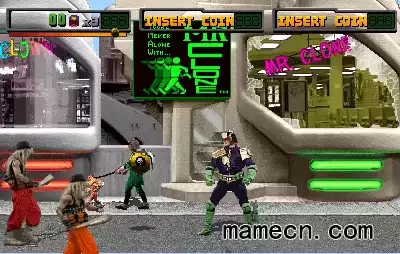 街机游戏 Judge Dredd