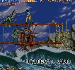 街机游戏 The Cliffhanger Edward Randy