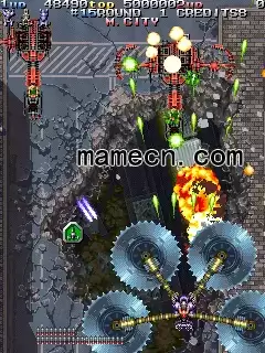 街机游戏 防卫厅之战警们 警室厅大作战韩文版