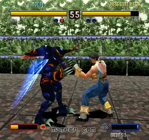 街机游戏 血腥咆哮2 兽化格斗2 Bloody Roar2