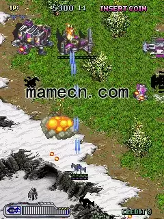 街机游戏 Mission Craft 星际争霸STG版