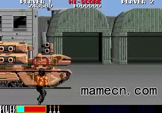 街机游戏 兰博3 欧洲版