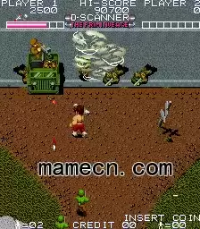 街机游戏 时空战士日版