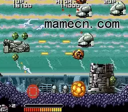 街机游戏 宇宙战舰Gomora 生化艇游侠克隆版