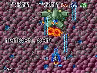 街机游戏 地球自卫队 美版