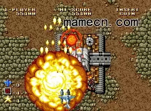 街机游戏 魔鬼战将 幽灵战区