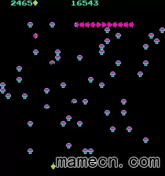 街机游戏 Centipede