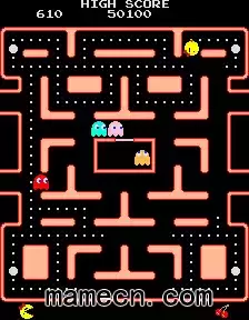 街机游戏 小精灵 Ms吃豆