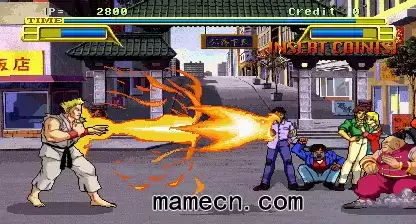 街机游戏 世纪格斗 燃烧的敌手