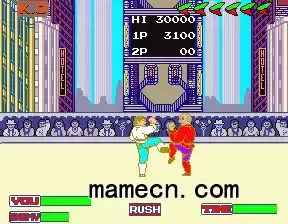 街机游戏 北派少林 飞龙之拳 上海小子