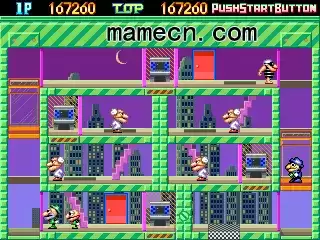 街机游戏 皮皮与比比 克隆版