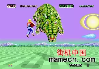 街机游戏 太空哈利