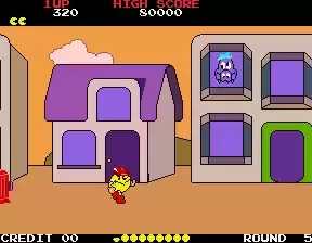 街机游戏 小精灵世界