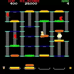 街机游戏 汉堡时代卡带版