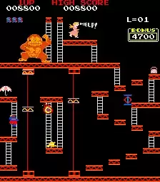 街机游戏 大金刚II