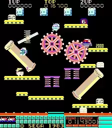 街机游戏 弹簧机器人