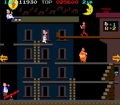 街机游戏 大力水手