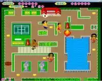 大头课长捡金块街机游戏