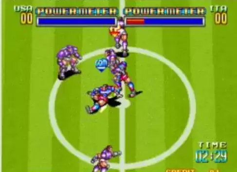 街机机器人足球游戏