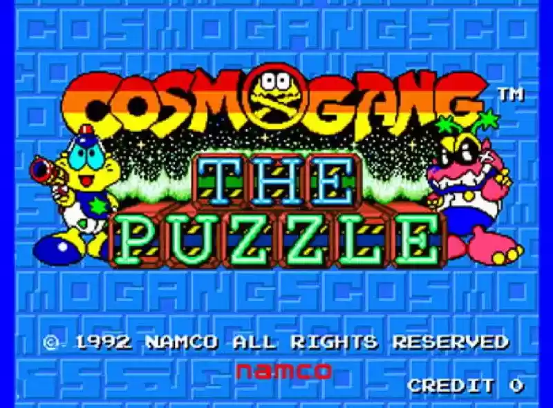 街机蜜蜂方块Cosmo Gang the Puzzle