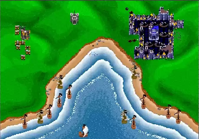 街机领国战役Rampart