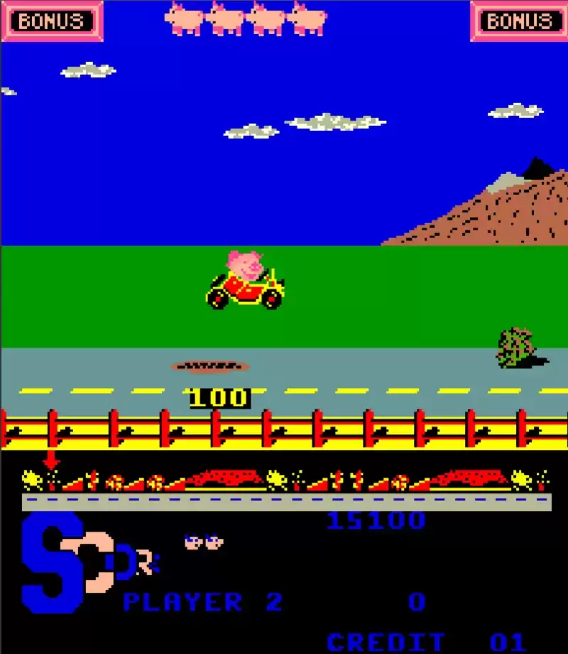 街机小猪历险Porky