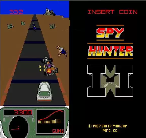 街机抓间谍Spy Hunter