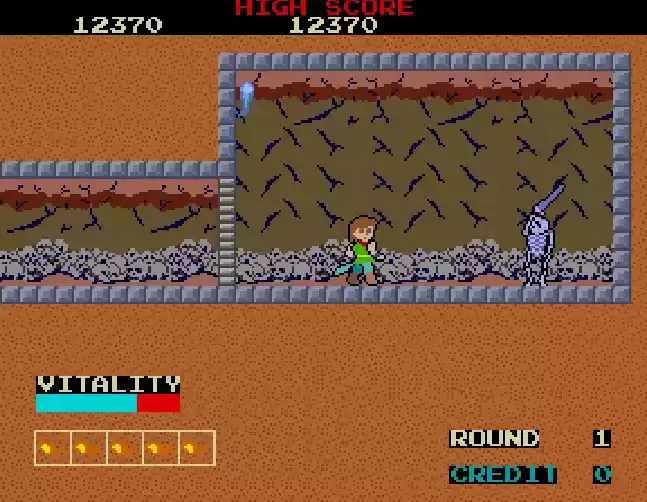 街机屠龙记Dragon Buster游戏