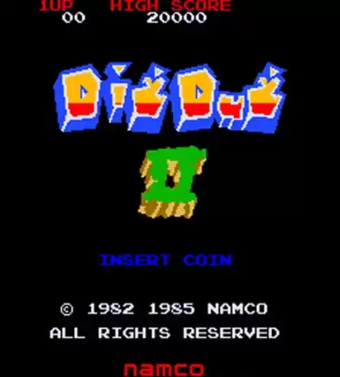 街机挖金子 IIDig Dug II