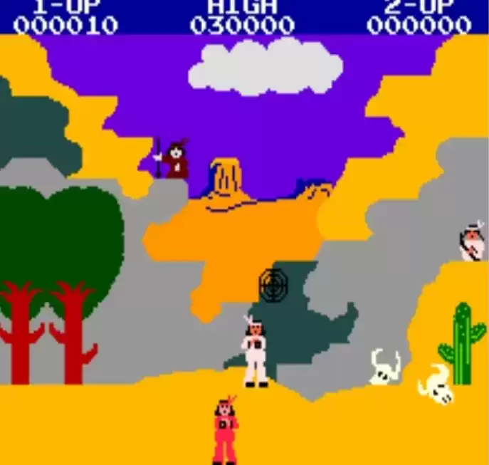 街机勇闯印第安Wanted