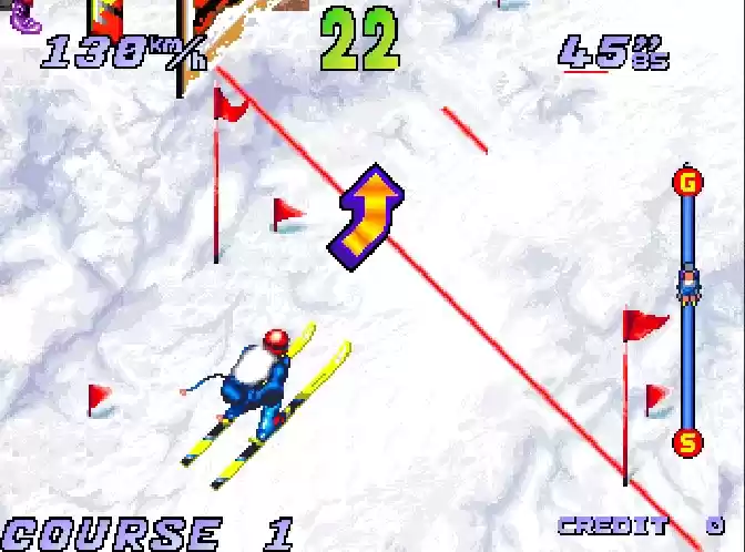 街机极限滑降Extreme Downhill