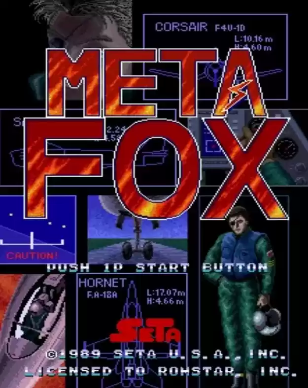 街机沙漠之狐Meta Fox