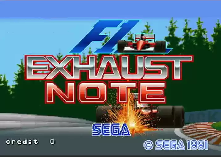 排器纪录F1 Exhaust Note】街机一级方程式 - 排器纪录F1 Exhaust Note