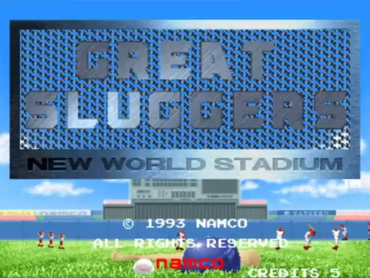  新世界棒球Great Sluggers日版 】街机超级强打 93 - 新世界棒球Great Sluggers日版