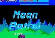 街机月球巡警Moon Patrol