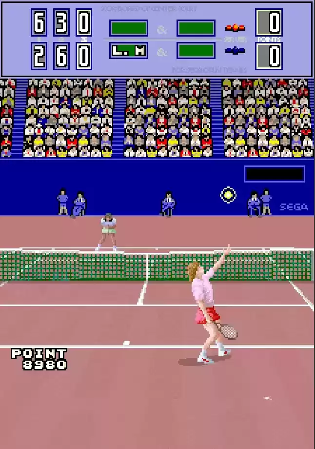  近身攻击Passing Shot】街机网球绝招 - 近身攻击Passing Shot