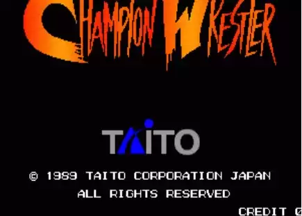 街机游戏冠军摔角手