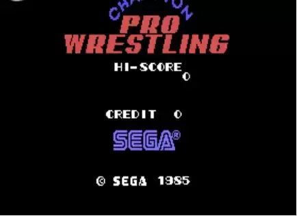 街机游戏冠军摔角大赛