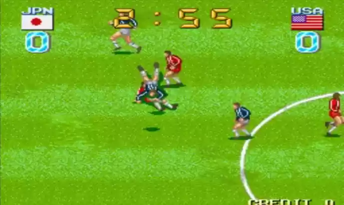 街机游戏大力射门