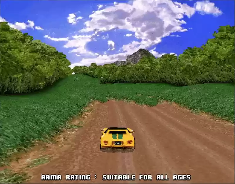 街机游戏世界极品赛车