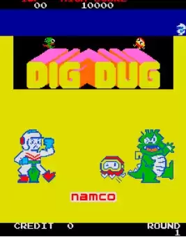 街机游戏挖地小子一代