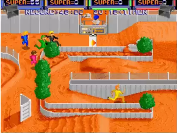 街机游戏逃跑小子