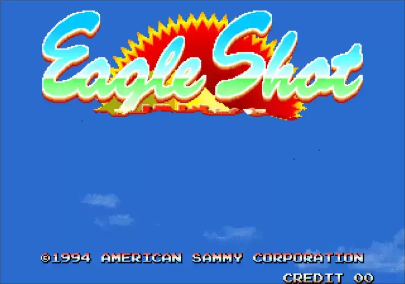 街机游戏老鹰球高尔夫比赛