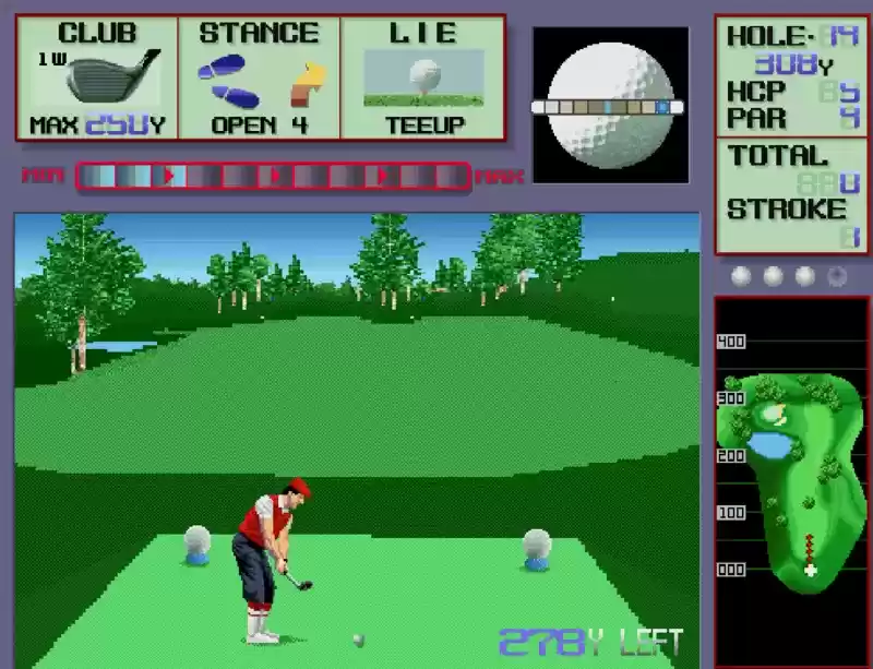 街机游戏高尔夫球乡间俱乐部