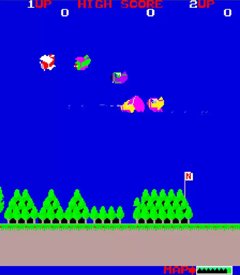 街机游戏飞行男孩