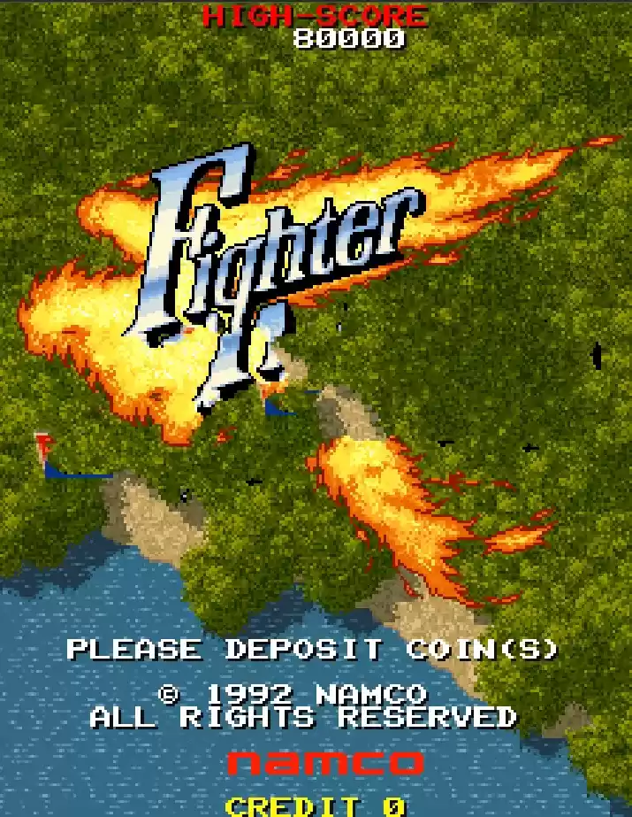 街机游戏攻击者战机