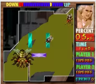 街机游戏划线美女幻想曲二代