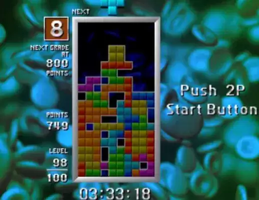 街机游戏俄罗斯方块之王